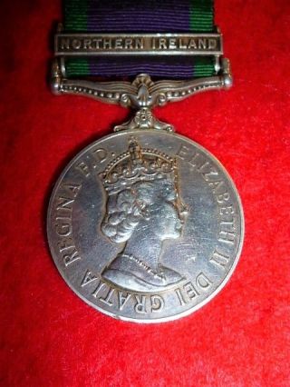 A Campaign Service Medal for Northern Ireland conflict to The Royal Engineers 3