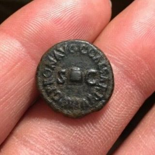 Rare Ancient Roman Coin Ae Quadrans Caligula 40 - 41ad Legend Rcc Ric52 2.  97g