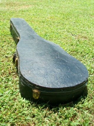 Vintage 1950s Gibson Les Paul Custom/Black Beauty Case By Lifton 2