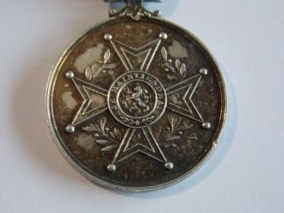 Silver medal Order of Orange - Nassau 19 5