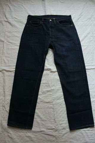 Reserved Vintage 1960s Levis 501 Big E Jeans Darkblue