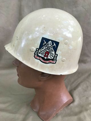 M1 Helmet Liner 87th Infantry Regiment 10th Mountain Division