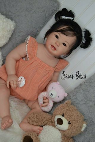 Release Ready To Ship Reborn Baby Doll Toddler Girl Teegan by Ping Lau 3