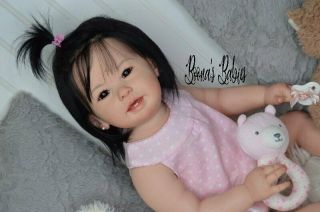 Release Ready To Ship Reborn Baby Doll Toddler Girl Teegan by Ping Lau 4