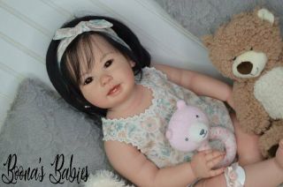 Release Ready To Ship Reborn Baby Doll Toddler Girl Teegan by Ping Lau 9