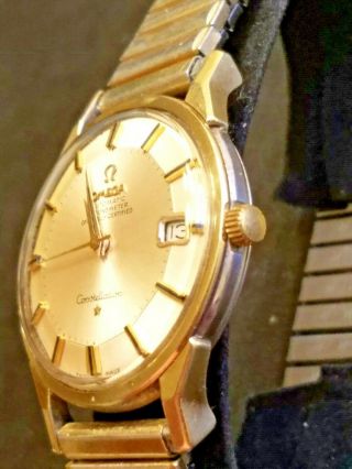 Vintage Omega Circa 1968 Automatic Constellation Chronometer Pie Pan Watch.