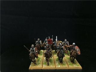 28mm Ancient Wab Dps Painted Imperial Roman Cavalry Gh1632