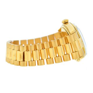 Rolex 1803 Day - Date President Non Quick - Set AM Bracelet 18k Yellow Gold Watch 6
