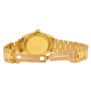 Rolex 1803 Day - Date President Non Quick - Set AM Bracelet 18k Yellow Gold Watch 9