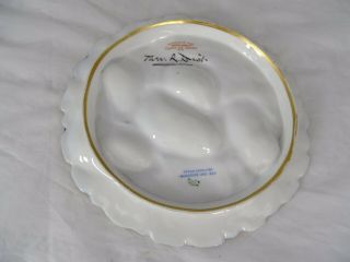 Antique Rutherford B.  Hayes Style White House China Oyster Plate 3