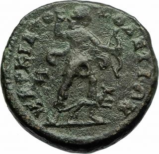 Diadumenian Roman Caesar 218ad Marcianopolis Ancient Roman Coin Artemis I76119