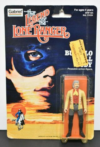 Legend Of The Lone Ranger Buffalo Bill Cody Figure Gabriel 1981
