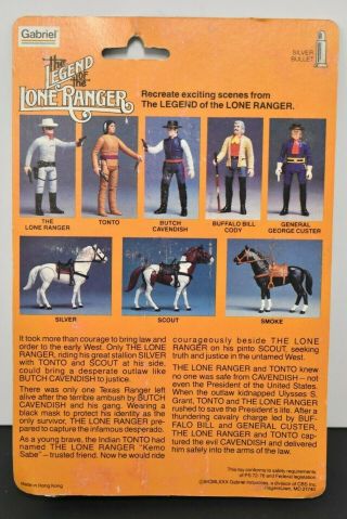 Legend of the Lone Ranger Buffalo Bill Cody Figure Gabriel 1981 3