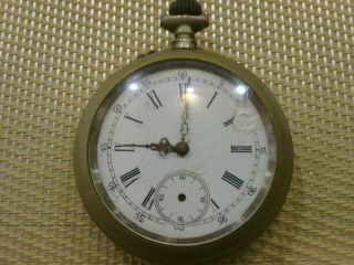 Vintage Antique Wwi Military Trench Pocket Watch
