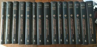 Ancient Christian Commentary on Scripture Complete 15 volume Old Testament set 2