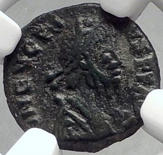 Eugenius 392ad Aquileia Rare Authentic Ancient Roman Coin Victory Ngc I68742