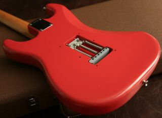 2007 Fender American Vintage 62 Hot Rod Stratocaster Fiesta Red & Fender Case 10