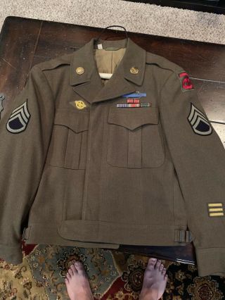 Ww2 Us 90th Infantry Division Ike Jacket