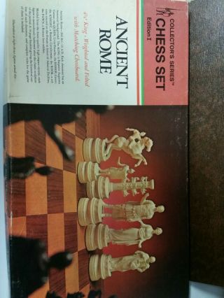 1963 Classic Games Chess Set Collectors 