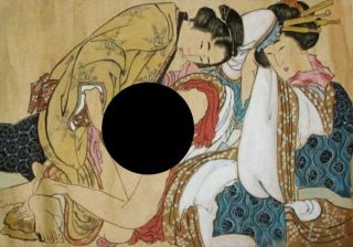 Japanese Woodblock Prints,  Ukiyo - E,  Shunga,  Vintage Art,  Utamaro,  Geisha,  1000 Photos