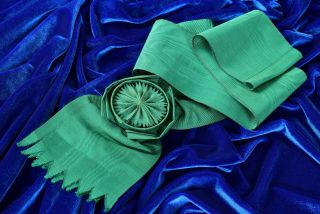 Military Decoration/award/recognition Sash/ribbon Solid Emerald Green