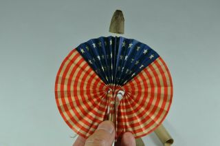 1 - 22 Fine Old Japan Japanese Hand Fan Scholar Art