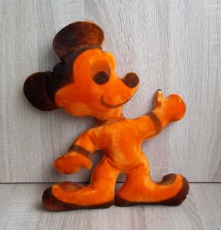 1970 ' s USSR Soviet Estonian INFLATABLE Toy PLUSH Polymer MICKEY MOUSE 2