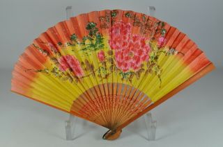 2 - 15 Fine Old Chinese Japanese Hand Fan Scholar Art