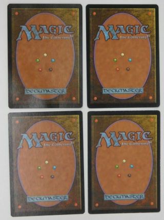ANCIENT TOMB PLAYSET - 4x Magic The Gathering MtG Tempest Card 2