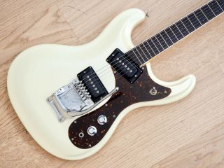 2000s Mosrite Ranger Rg - 1966 Mark I Vintage Reissue Guitar Pearl White,  Japan