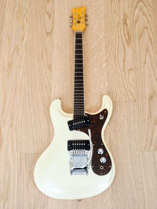 2000s Mosrite Ranger RG - 1966 Mark I Vintage Reissue Guitar Pearl White,  Japan 2