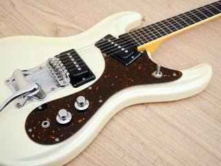 2000s Mosrite Ranger RG - 1966 Mark I Vintage Reissue Guitar Pearl White,  Japan 6