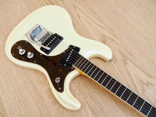 2000s Mosrite Ranger RG - 1966 Mark I Vintage Reissue Guitar Pearl White,  Japan 7