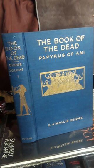 The Book Of The Dead Papyrus Of Ani Three Books