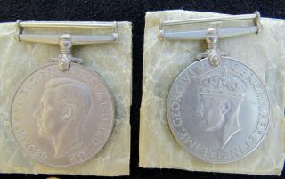 WWII British Five Medal Group - EXC 5