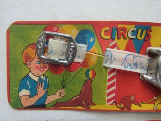 2 - Toy Circus Watches - Still on Cards / Great Graphics 2