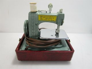 Vintage Gibraltar Betsy Ross Toy Sewing Machine For Parts/Repair 5