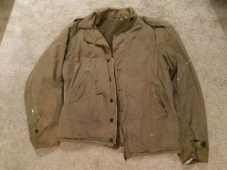 Ww2 Us M1941 Field Jacket Good Size Would Measure Up To 44 Chest Has Damage