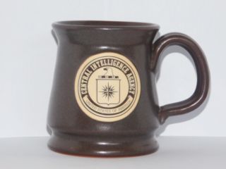 Central Intelligence Agency Deneen Pottery Coffee Mug Handthrown Usa 2013