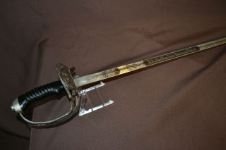 Antique Rare Wwi Imperial German Nicholas Ii Of Russia Cavalry Regimental Sword