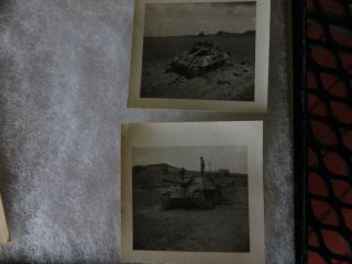 2 Wwii Photos Of Heavy German Tanks Knocked Out Destroyed