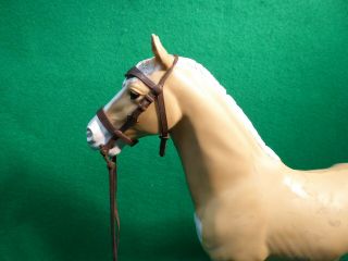 Vintage 1960 ' s MARX Johnny West Thunderbolt Plastic Horse 13 1/4 