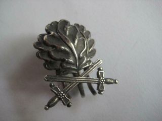 Knight Cross Oak Leaves Swords 800 21 Stamp Solid Silver Wwii Award Wehrmacht