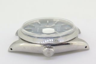 Vintage 1965 Rolex Oyster Date Precision Steel Men ' s Watch Ref 6694 $1 N/R 3