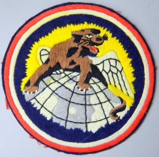 100th Fighter Squadron - 12th 15th Aaf Air Force Jacket Patch Red Tails Wwii