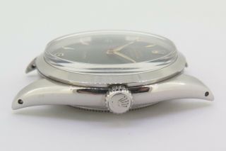 Vintage ’58 Rolex Oyster Air King Mens Steel Wrist Watch Cal 1530 Ref 5504 $1N/R 3