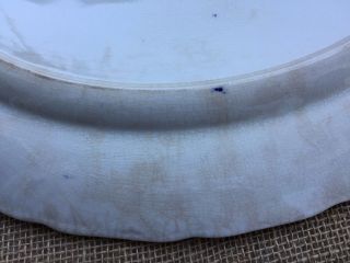 Allerton CHINESE BLUE & white LARGE OVAL PLATTER 16 - 1/4 