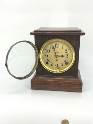 Antique Seth Thomas Wooden Shelf or Mantle Clock 3