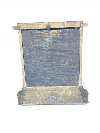 Antique Seth Thomas Wooden Shelf or Mantle Clock 4