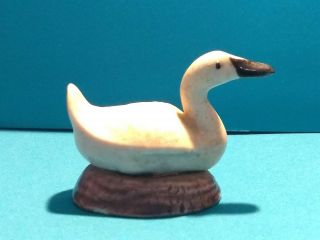Vintage Chinese Mud Duck (white)